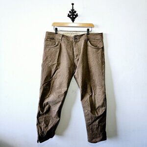 Kuhl Rydr Pants Size 38x30 Vintage Patina Dye Weathered Tan Light Brown